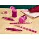 STABILO EASYsharpener 3v1 - ergonomické strúhadlo pre ľavákov - ružové