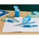 Ergonomischer Dosen-Spitzer für Linkshänder - STABILO EASYsharpener - 3 in 1 - blau