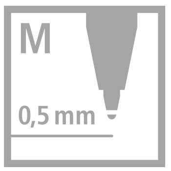 STABILO pointball - guličkové pero - lila