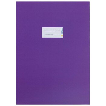 HERMA Heftschoner, aus Karton, DIN A4, violett
