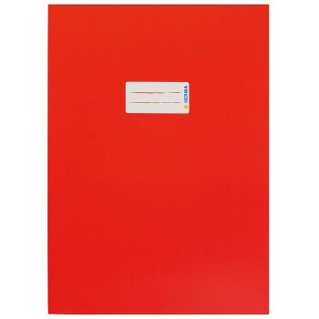 HERMA Heftschoner, aus Karton, DIN A4, rot