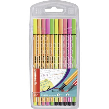 Fineliner & Filzstifte - STABILO point 88 + Pen 68 -...
