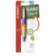 STABILO EASYergo 1.4 - ergonomická mechanická ceruzka pre pravákov - vrátane 3 tenkých túh v tvrdosti HB - ultramarínová modrá / neónovooranžová