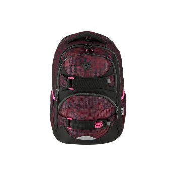 SPIRIT ruksak "VINERO" - Matrix black/red