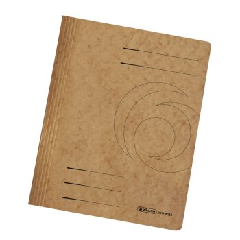 herlitz Schnellhefter easyorga, DIN A4, karton, braun