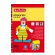 herlitz Fotokarton 22 x 32 cm 10 Blatt farbig sortiert