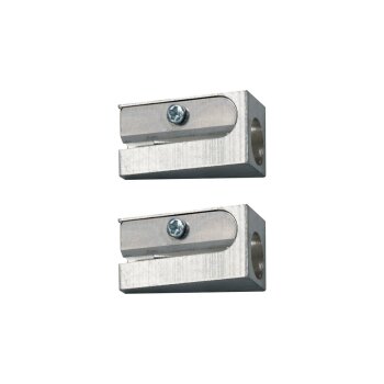herlitz Anspitzer Metall 2 Stück