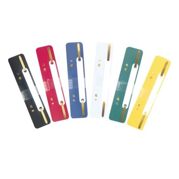 herlitz Heftstreifen, PP-Folie, farbig sortiert 150er Set
