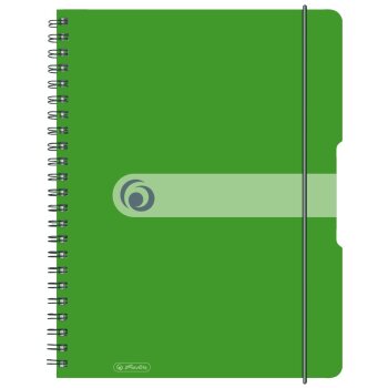 herlitz Collegeblock easy orga to go A4 kariert apfel