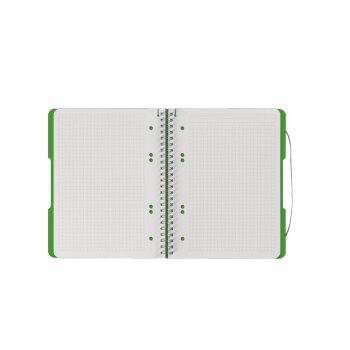 herlitz Collegeblock easy orga to go A5 kariert apfel