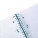 herlitz Collegeblock easy orga to go A5 kariert transparent blau