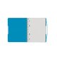 herlitz Collegeblock easy orga to go A5 kariert transparent blau