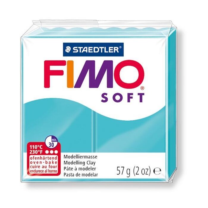 FIMO SOFT Modelliermasse, ofenhärtend, pfefferminz, 57 g