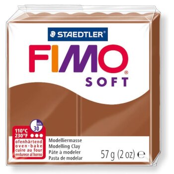 FIMO SOFT Modelliermasse, ofenhärtend, caramel, 57 g