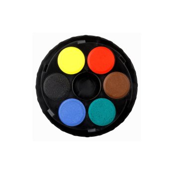 KOH-I-NOOR - vodové farby okrúhle - 6 rôznych farieb