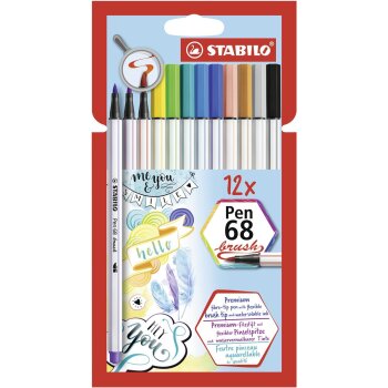 Premium-Filzstift mit Pinselspitze für variable...
