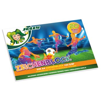 JOLLY Superspace kresliaci blok „FUTBAL“ A4...