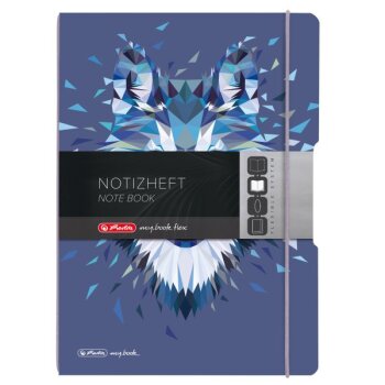 herlitz my.book flex Notizheft A4 2 x 40 Blatt...