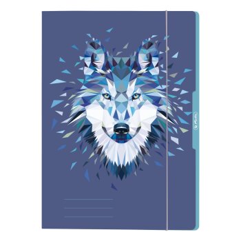 herlitz box na dokumenty, A4 -  Wild Animals - vlk