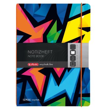 herlitz my.book flex Notizheft A4 2 x 40 Blatt...
