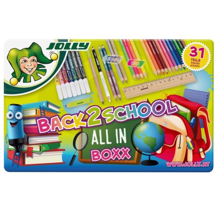 JOLLY Supersticks BACK TO SCHOOL ALL IN BOX - 31-dielna sada