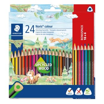 STAEDLER Noris 187 color farbičky - 18 + 6...