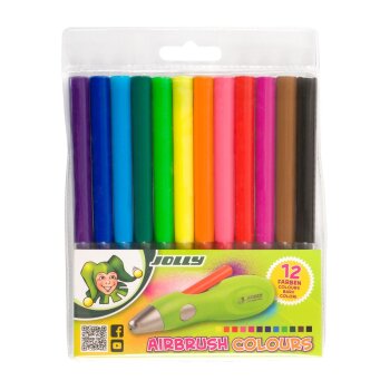 JOLLY Airbrush Fun náplne - 12 ks