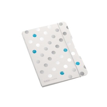 herlitz my.book flex, poznámkový zošit, A5, 40 listov - štvorčekový - Frozen Glam