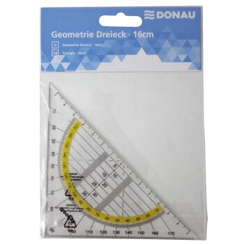 DONAU geometrický trojuholník 16 cm - bez...