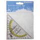 DONAU geometrický trojuholník 16 cm - s držadlom