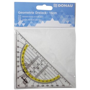 DONAU geometrický trojuholník 16 cm -...
