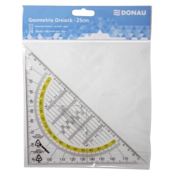 DONAU geometrický trojuholník 25 cm - s...
