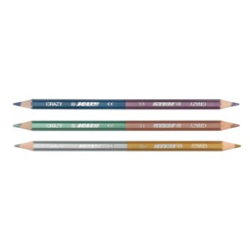 JOLLY Supersticks Crazy farebné pastelky - 3...