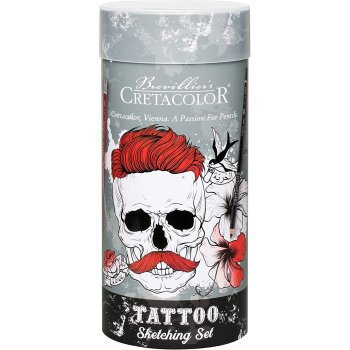 CRETACOLOR Tattoo Sketching 14-dielna sada na kreslenie