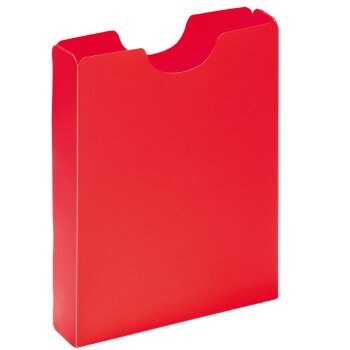 PAGNA box na zošity A4, PP - červený