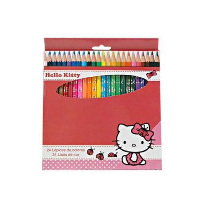 Farbičky Hello Kitty - 24ks