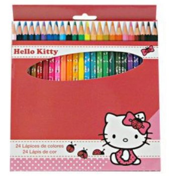 Farbičky Hello Kitty - 24ks