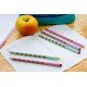 Ergonomischer Dreikant-Bleistift für Rechtshänder - STABILO EASYgraph in pastellgrün und pastellpink - 2er Pack - Härtegrad HB