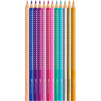 FABER-CASTELL trojhranné farbičky SPARKLE v...