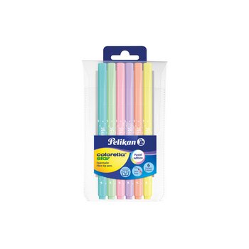 Pelikan Fasermaler colorella star pastell, 6er Etui