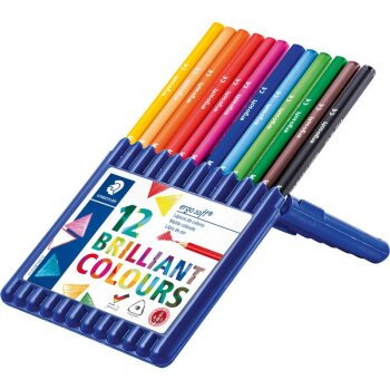 STAEDTLER ergosoft 157 - trojhranné farbičky - v...