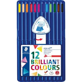 STAEDTLER ergosoft 157 - trojhranné farbičky - v...