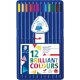 STAEDTLER ergosoft 157 - trojhranné farbičky - v plastovom stolovom boxe - 12 rôznych farieb