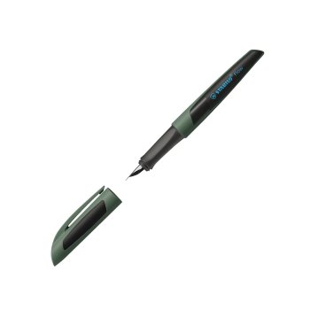 STABILO Flow SPORTY - plniace atramentové pero vrátane náplne - samostatné v kaki/čiernej farbe