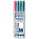 STAEDTLER Lumocolor 311 non-permanent Universalstifte 0,4mm 4er Box