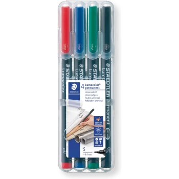 STAEDTLER Lumocolor 313 permanent Universalstifte 0,4mm...