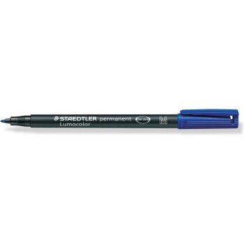 STAEDTLER Lumocolor 317 permanent Universalstift 1,0mm blau