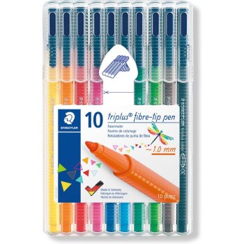 STAEDTLER 323 triplus color Fasermaler 10er Box