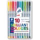 STAEDTLER 334 triplus fineliner - Brilliant Colours - 10 ks v boxe
