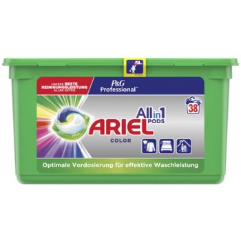ARIEL PROFESSIONAL 3in1 Pods Waschmittel Colour, 38 WL